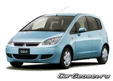   Mitsubishi Colt (Z21A Z22A Z23A Z24A Z27A) 2002-2012,    