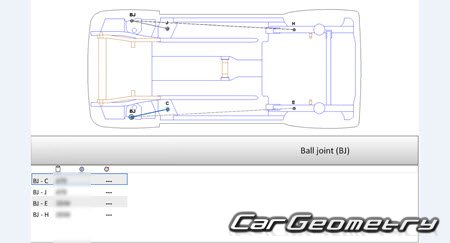 Mitsubishi Toppo (H82A) 2008-2013 (RH Japanese market) Body dimensions