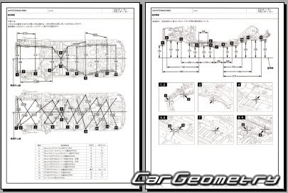 Mitsubishi Eclipse Cross PHEV (GL3) 2021-2025 (RH Japanese market) Body dimensions