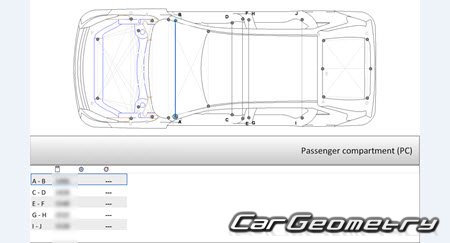 Mitsubishi Eclipse Cross PHEV (GL3) 2021-2025 (RH Japanese market) Body dimensions