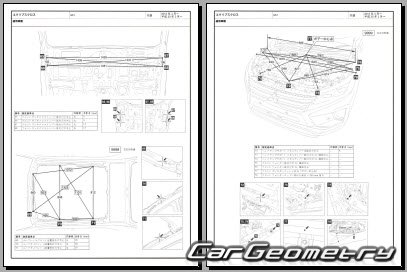 Mitsubishi Eclipse Cross (GK1W) 2018-2020 (RH Japanese market) Body dimensions