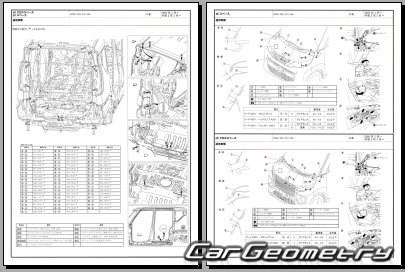 Mitsubishi eK Space & eK-X Space 2020-2026 (RH Japanese market) Body dimensions