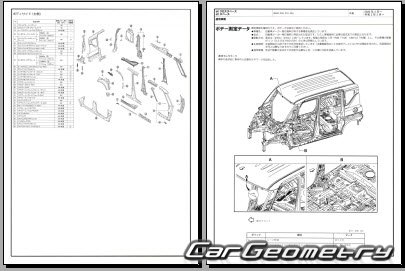 Mitsubishi eK Space & eK-X Space 2020-2026 (RH Japanese market) Body dimensions