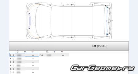 Mitsubishi eK Space & eK-X Space 2020-2026 (RH Japanese market) Body dimensions