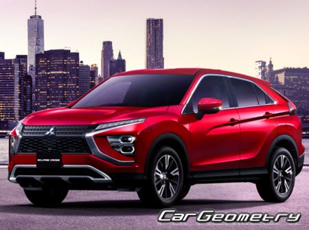   Mitsubishi Eclipse Cross (GK1W) 2021-2024,     