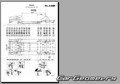 Nissan Auster & Stanza & Violet (T11) 1981-1986 (RH Japanese market) Body dimensions