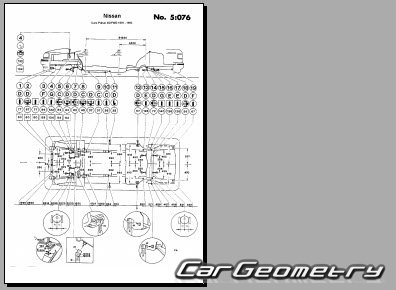 Nissan Pulsar (N14) 19901994 (RH Japanese market) Body dimensions