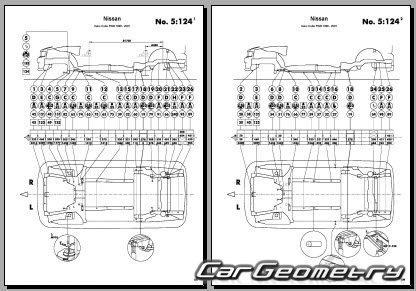 Nissan Cube (Z10) 1998-2002 (RH Japanese market) Body dimensions