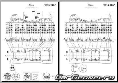 Nissan Safari (Y61) 1997-2007 (RH Japanese market) Body dimensions