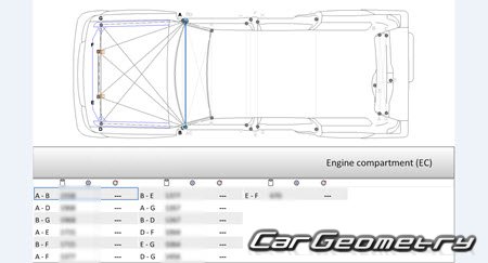 Nissan Safari (Y61) 1997-2007 (RH Japanese market) Body dimensions