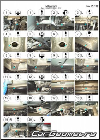 Mitsubishi i (HA1W) 2006-2013 (RH Japanese market) Body dimensions