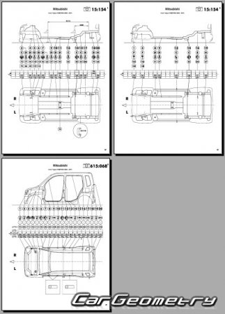 Mitsubishi Toppo (H82A) 2008-2013 (RH Japanese market) Body dimensions