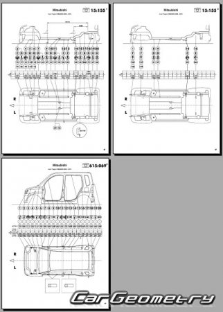 Mitsubishi Toppo (H82A) 2008-2013 (RH Japanese market) Body dimensions