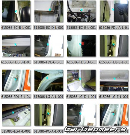 Mitsubishi Minicab MiEV (U67V) 2011-2023 (RH Japanese market) Body dimensions