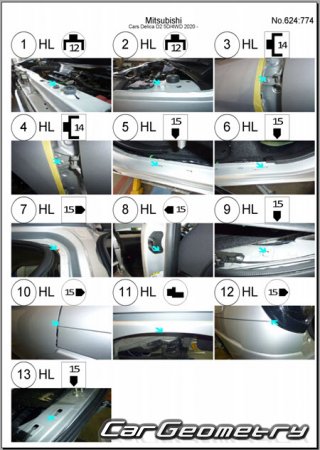 Mitsubishi Delica D:2 (MB37S)  2021 (RH Japanese market) Body dimensions