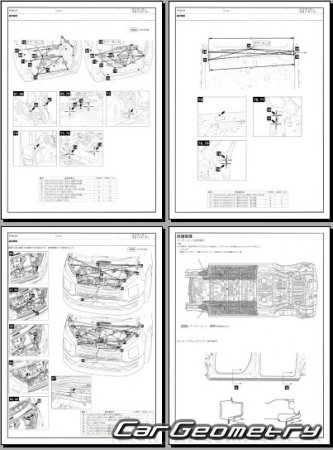 Mitsubishi Delica D:5 (CV1W) 2018-2026 (RH Japanese market) Body dimensions