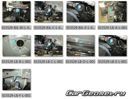 Mitsubishi Eclipse Cross (GK1W) 2018-2020 (RH Japanese market) Body dimensions