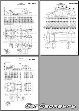 Nissan Primera (P10) 19901995 (RH Japanese market) Body dimensions