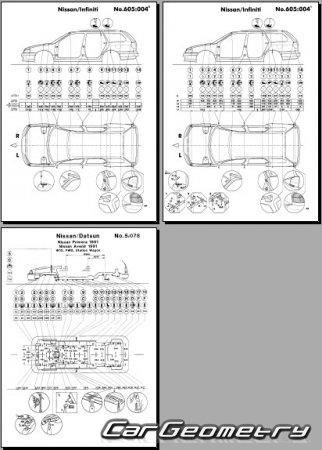 Nissan Primera Wagon (W10) 19901996 Body Repair Manual