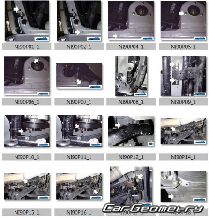 Nissan Primera & Primera Camino (P11) 19952000 (RH Japanese market) Body dimensions