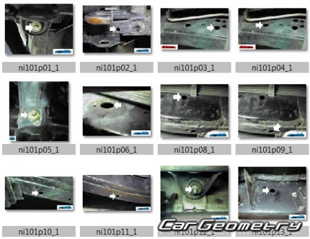 Nissan Safari (Y61) 1997-2007 (RH Japanese market) Body dimensions