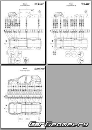 Nissan Avenir & Expert (W11) 19982006 (RH Japanese market) Body dimensions