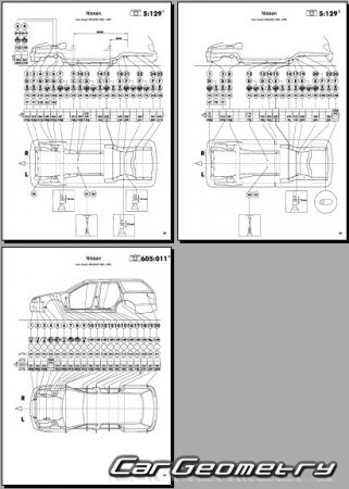 Nissan Avenir & Expert (W11) 19982006 (RH Japanese market) Body dimensions