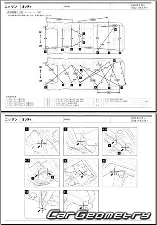 Nissan Otti (H91W) 20052006 (RH Japanese market) Body dimensions