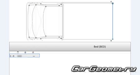 Nissan Clipper Truck (U71T U72T) 20032011 (RH Japanese market) Body dimensions