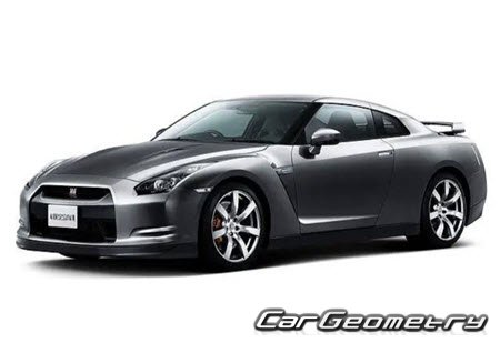   Nissan GT-R (R35) 2007-2023,    - 2007-2023