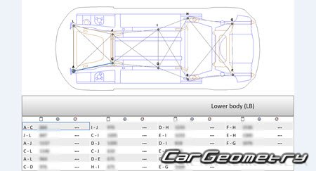 Nissan Dualis (J10) 2007-2014 (RH Japanese market) Body dimensions