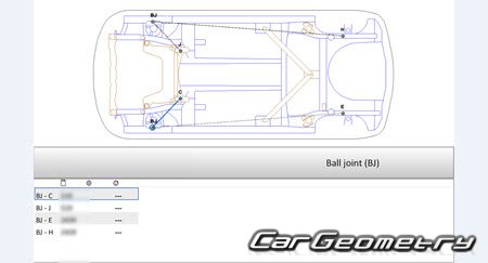 Nissan Micra C+C (K12) 2007-2010 (RH Japanese market) Body dimensions