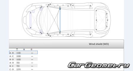 Nissan Leaf (ZE0) 2010-2017 (RH Japanese market) Body dimensions