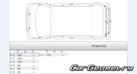 Nissan Roox & Roox Highway Star (B4# Series) 2020-2026 (RH Japanese market) Body dimensions