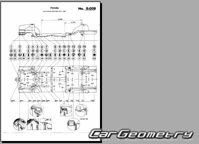 Honda Prelude (SN) 1978-1982 Body Repair Manual