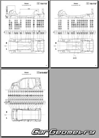 Nissan Otti (H91W) 20052006 (RH Japanese market) Body dimensions