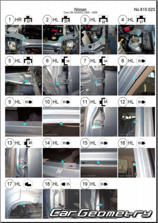 Nissan Otti (H91W) 20052006 (RH Japanese market) Body dimensions