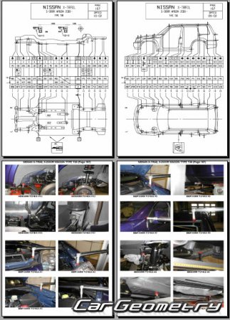 Nissan X-Trail (T30) 2000-2007 (RH Japanese market) Body dimensions