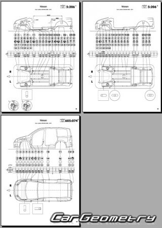 Nissan Lafesta (B30) 2004-2012 (RH Japanese market) Body dimensions