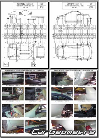 Nissan Micra C+C (K12) 2007-2010 (RH Japanese market) Body dimensions