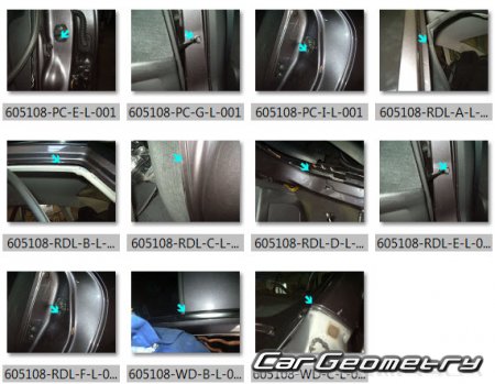 Nissan Teana (J32) 20082014 (RH Japanese market) Body dimensions