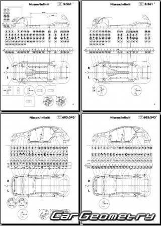 Nissan Murano (Z51) 20082015 (RH Japanese market) Body dimensions