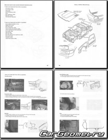 Honda Prelude (SN) 1978-1982 Body Repair Manual