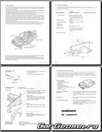 Honda Prelude (SN) 1978-1982 Body Repair Manual