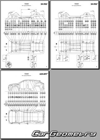   Exeed RX & Yaoguang  2023 Body dimensions