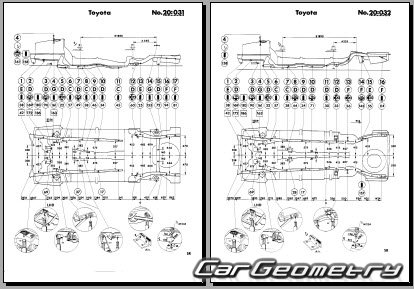 Toyota Tercel (AL21 AL25) 19831988 Body dimensions 