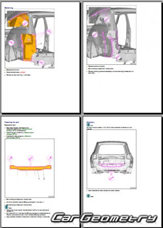 Volkswagen Atlas 2017-2024 (VW Teramont) Body Repair Manual