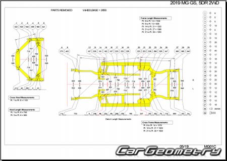   MG GS 2015-2019 Body dimensions