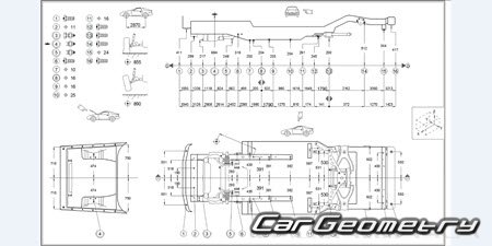 Jaguar XJ6 (XJ40) 19861994 Body dimensions