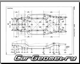 Кузовные размеры Toyota MR2 (W11) 1984-1989 Body dimensions Кузовные размеры Toyota MR2 (W11) 1984-1989 Body dimensions
